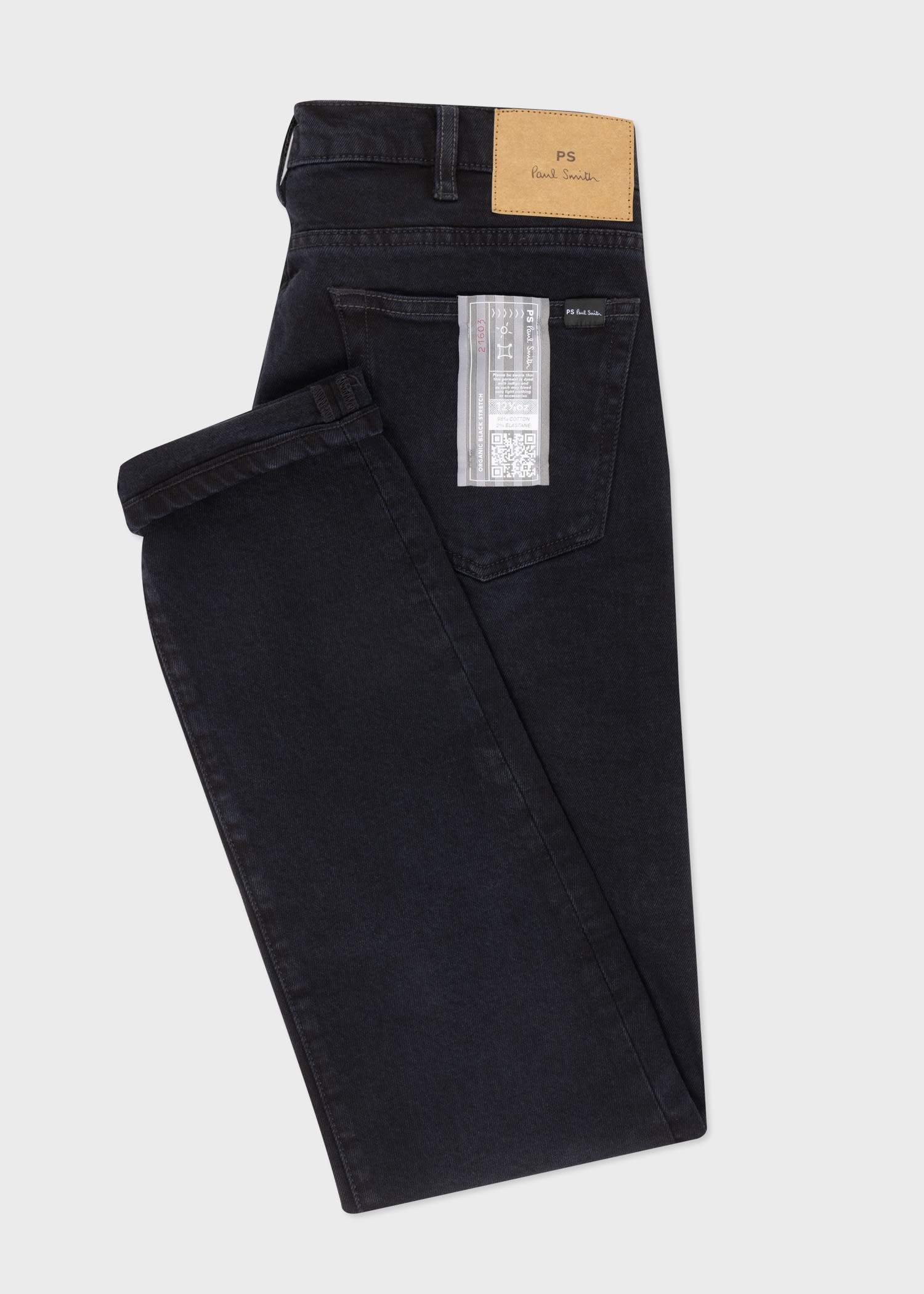 Mid-Wash Black 'Organic Stretch' Jeans - 2