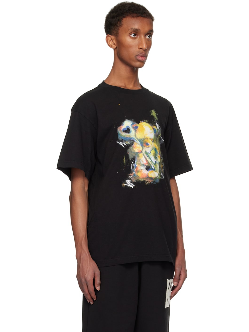 Black Teddy Bear T-shirt - 2