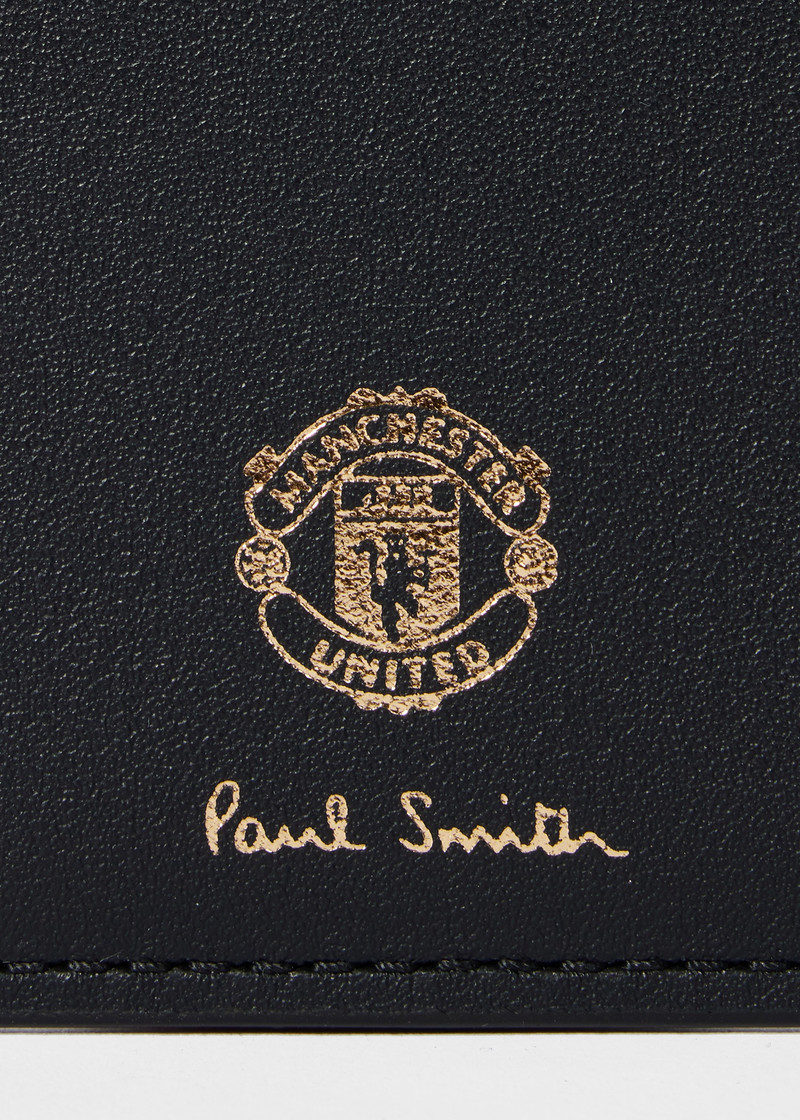 Paul Smith for Manchester United - 'Stretford End' Leather Card Holder 3