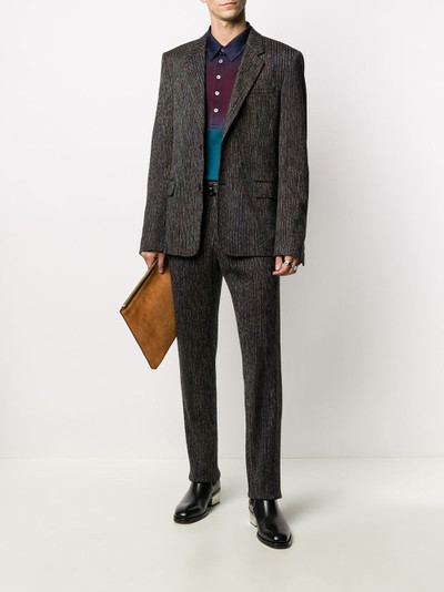 Missoni mottled wool knit blazer outlook