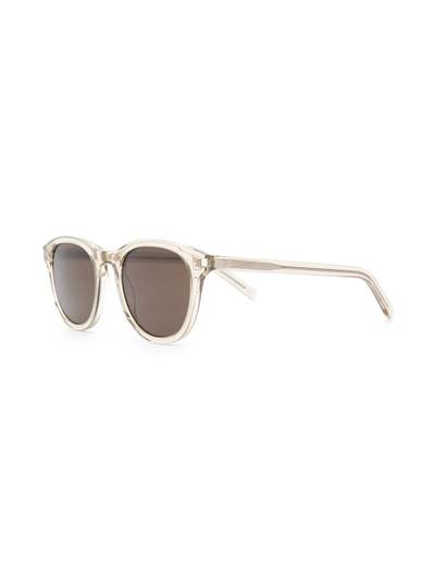 SAINT LAURENT tinted round-frame sunglasses outlook