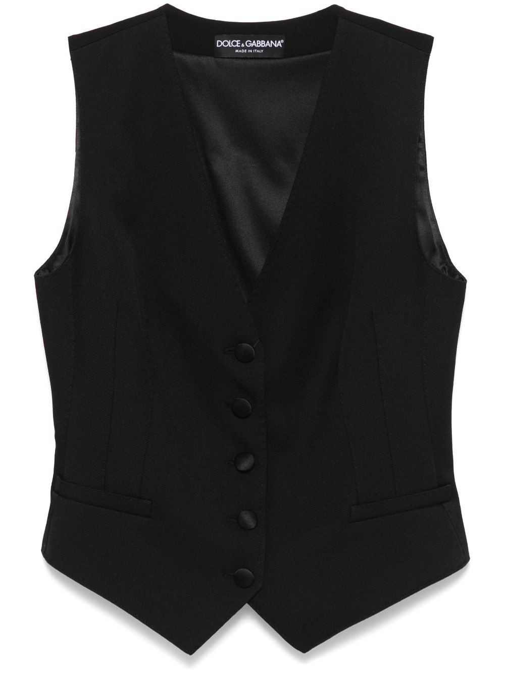 twill waistcoat - 1