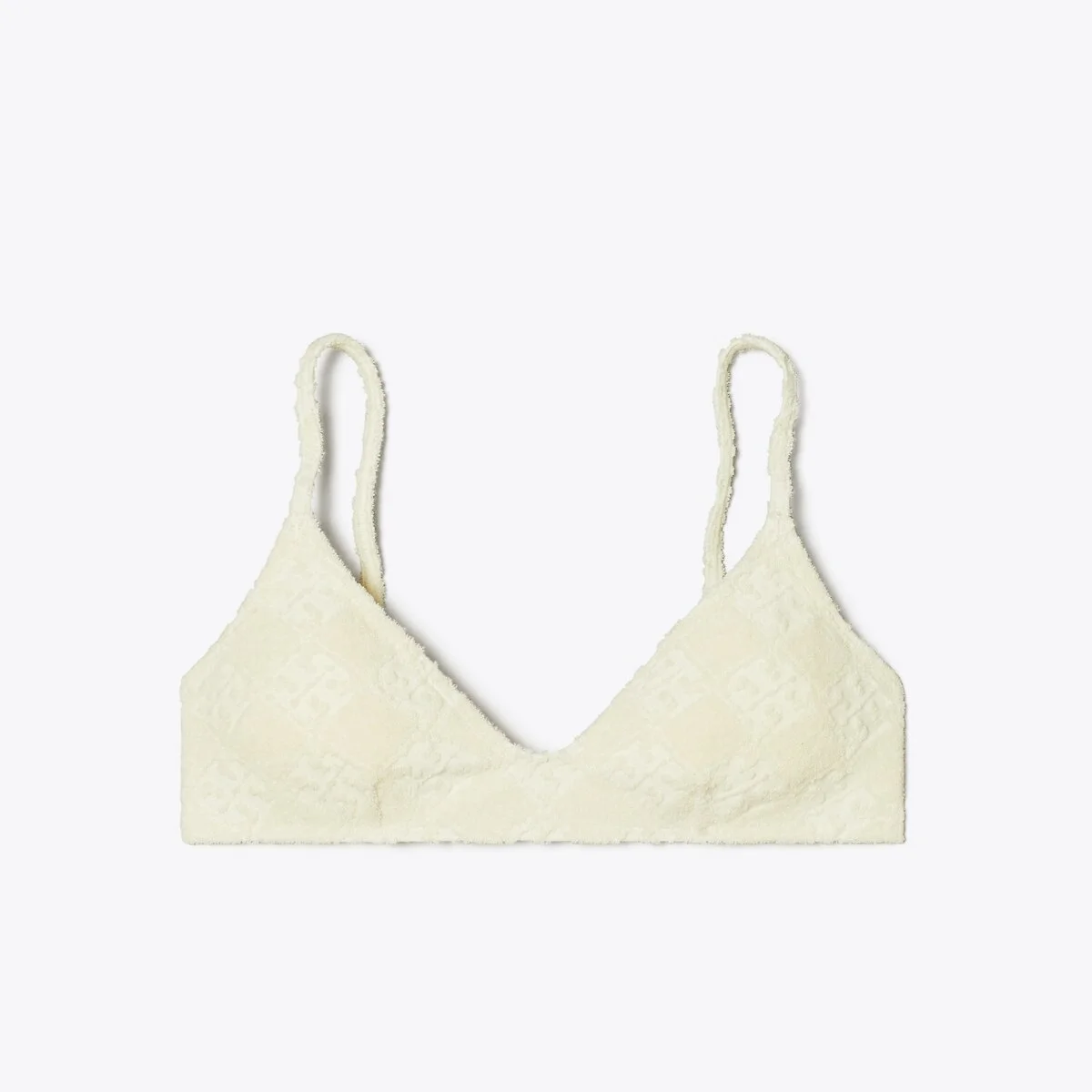Terry Logo Bikini Top - 1