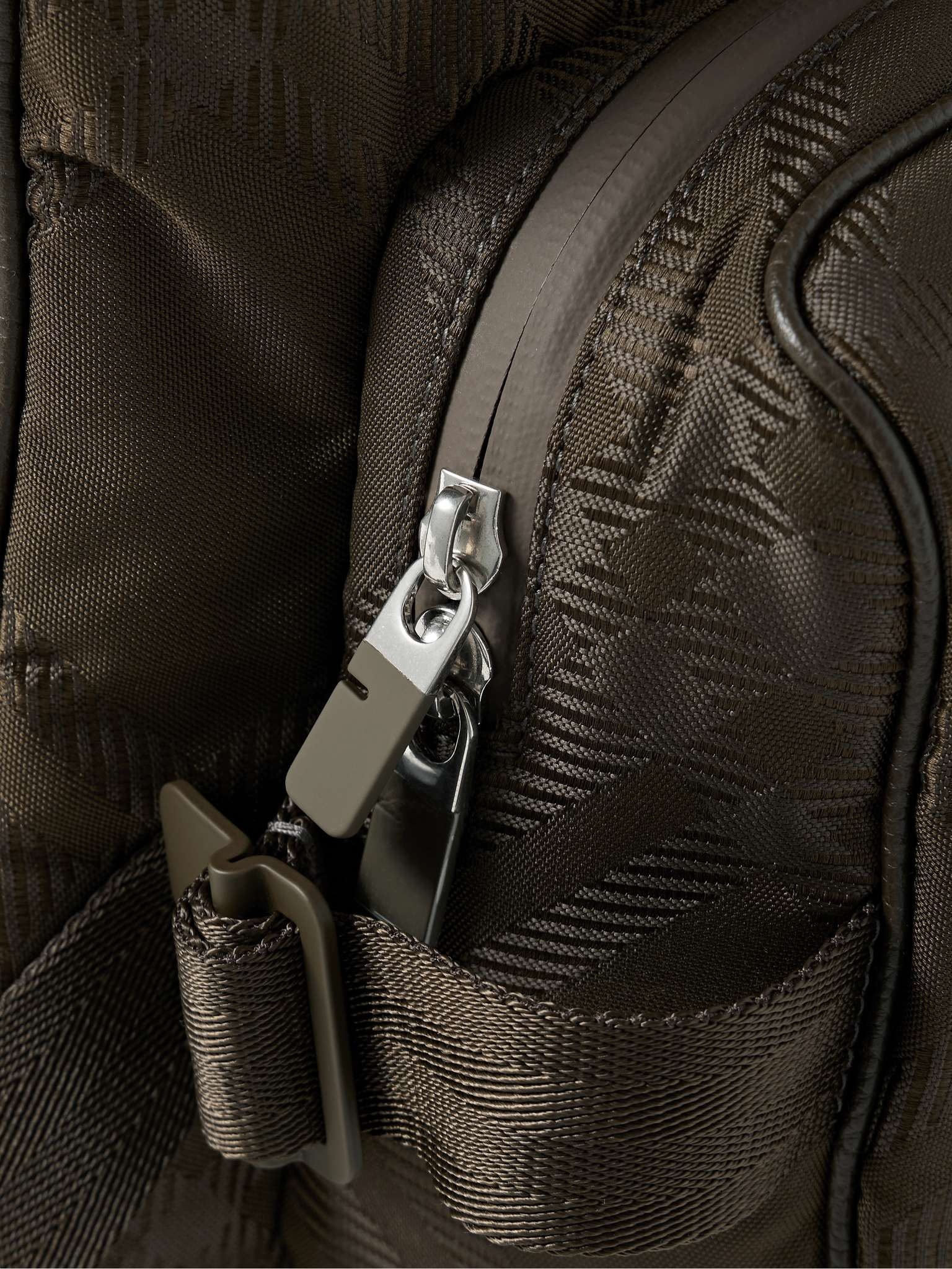 Checked Jacquard Backpack - 5