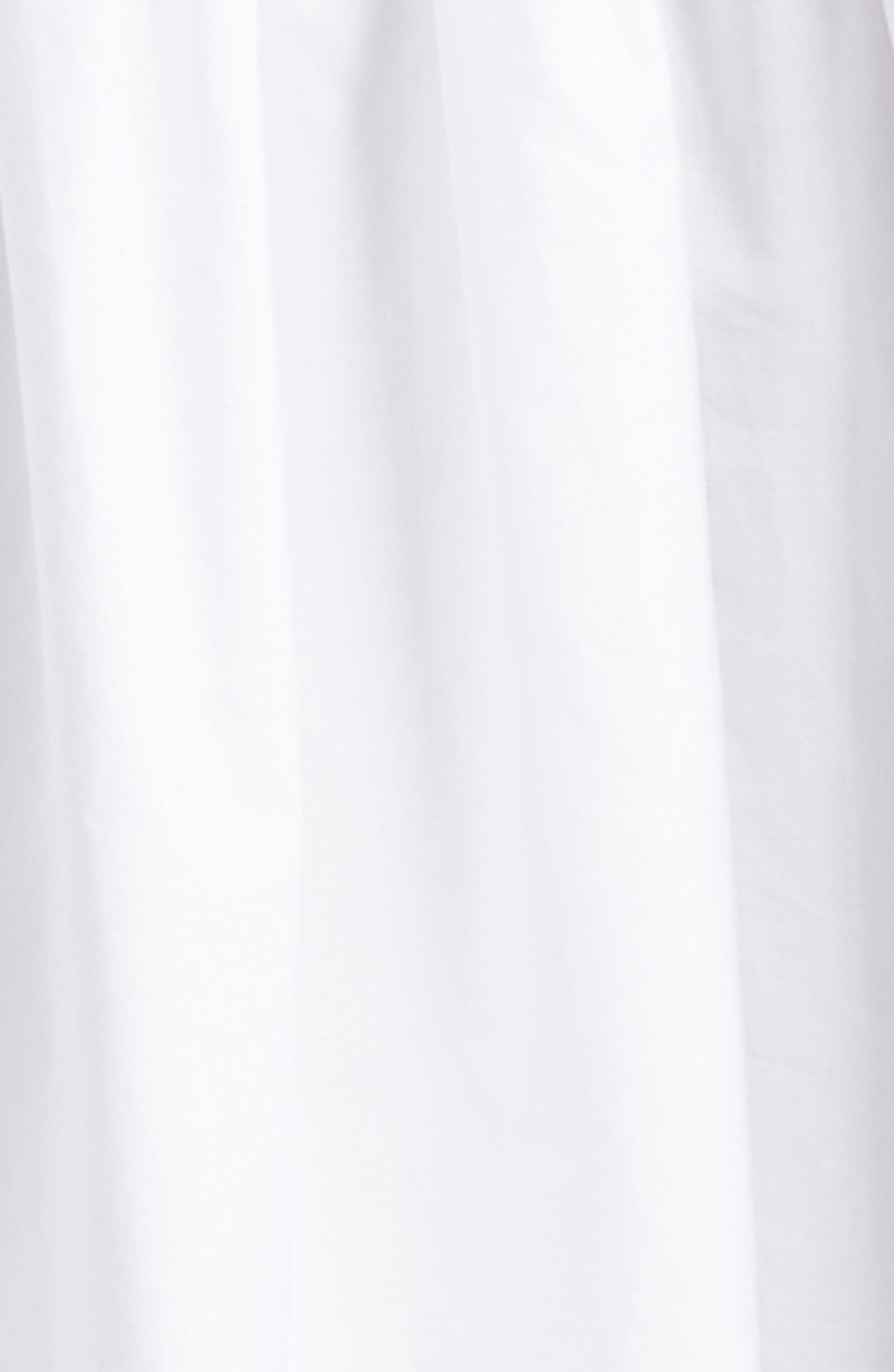Derek Lam 10 Crosby Tora Shirred Waist Cotton Dress in White at Nordstrom - 6