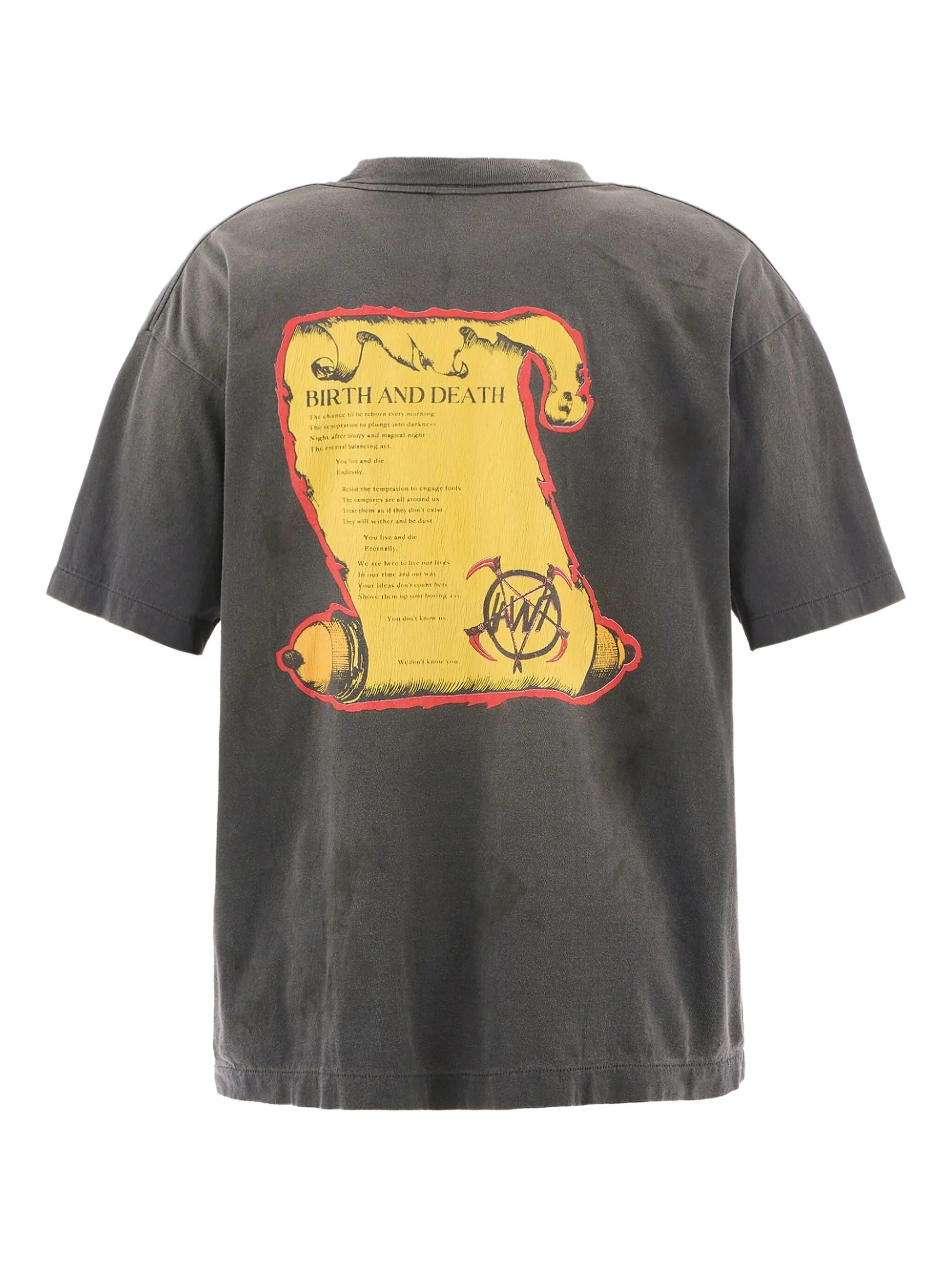 Saint Mxxxxxx Birth And Death T-shirt - 2