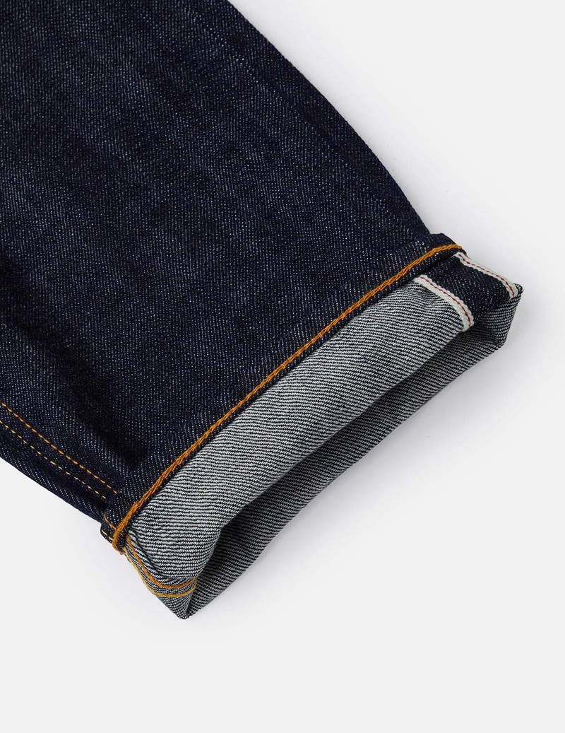 Seagull and Logo Brocade Appliqué Carrot Fit Jeans #2017 10
