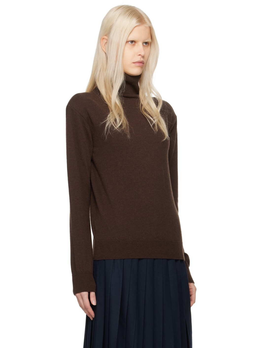 Brown Ines Turtleneck - 2