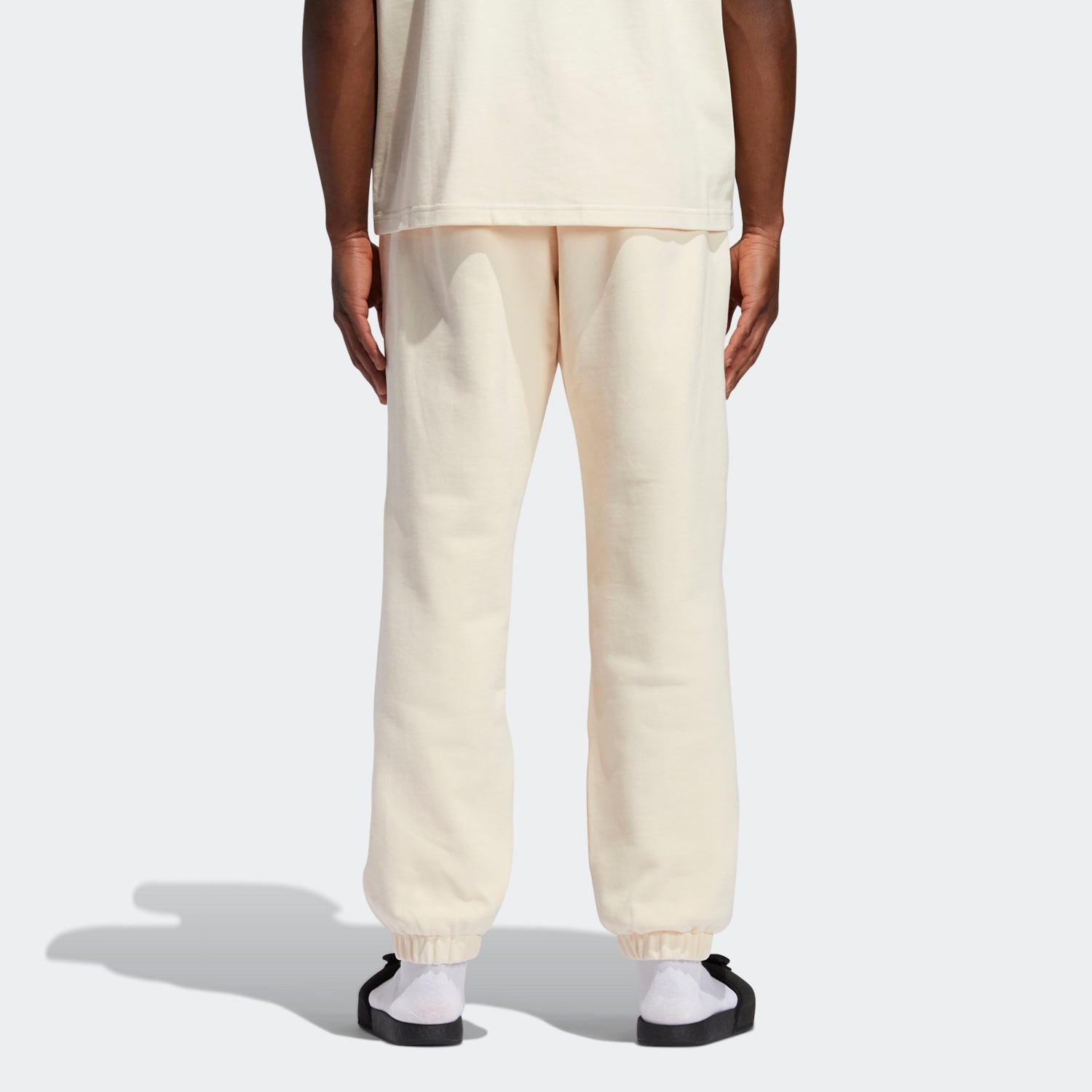 adidas originals Unisex Loose Sweatpants Ivory GH4382 - 5