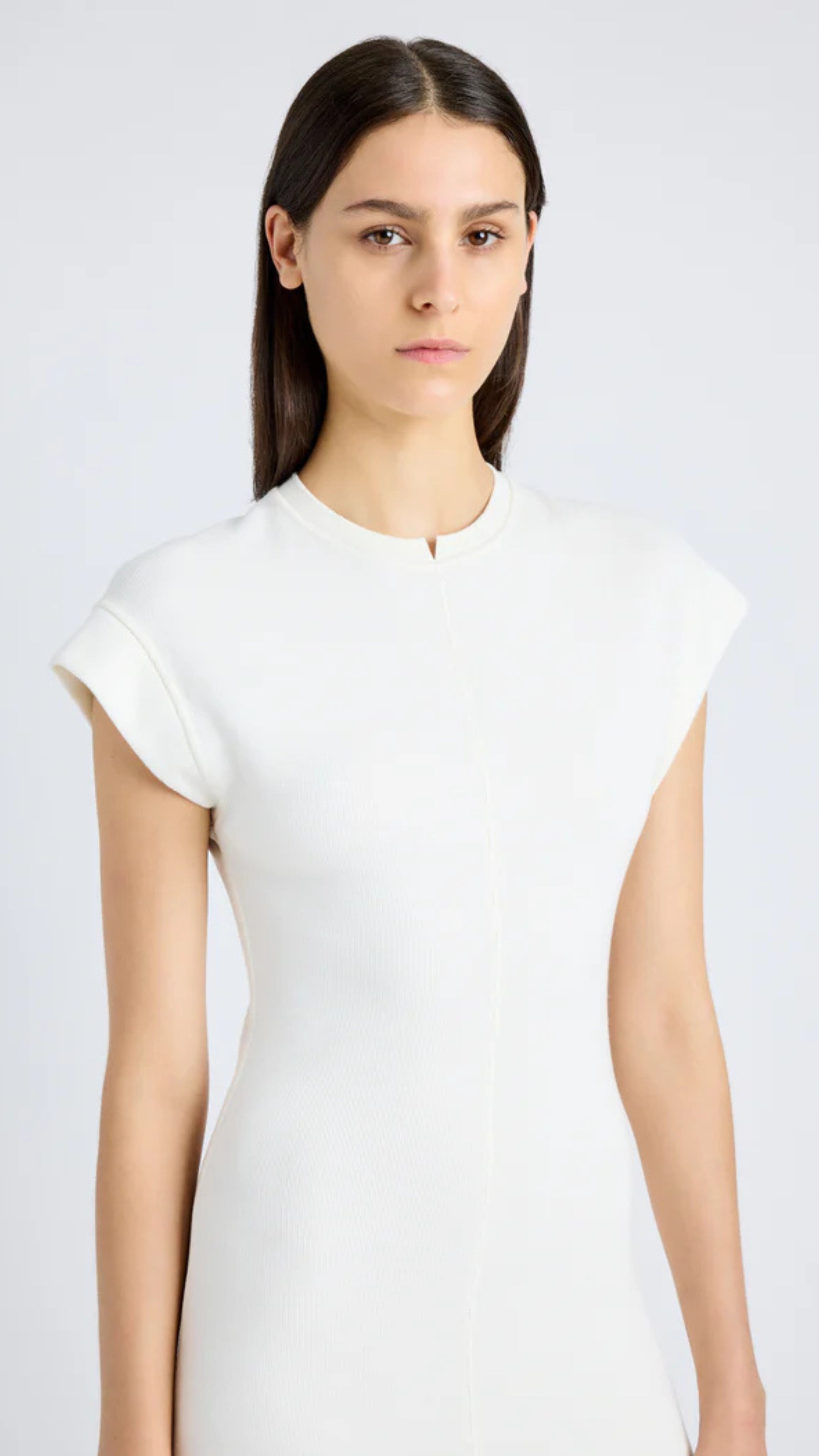 Melanie Dress in Souffle Rib - 4