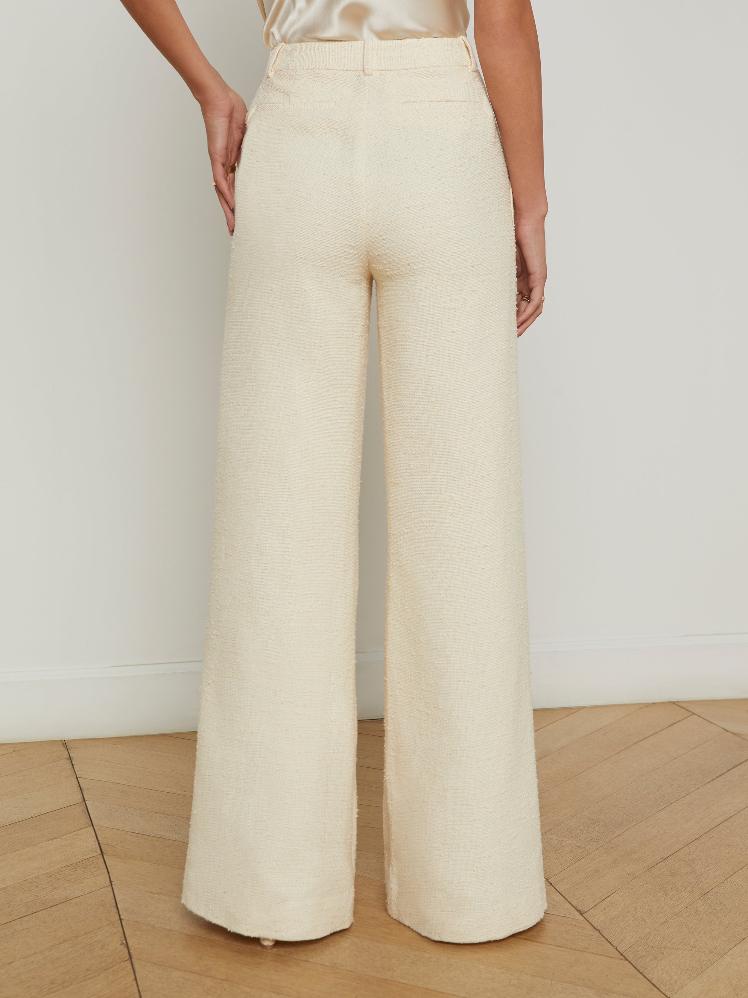 Pilar Tweed Wide-Leg Pant - 5
