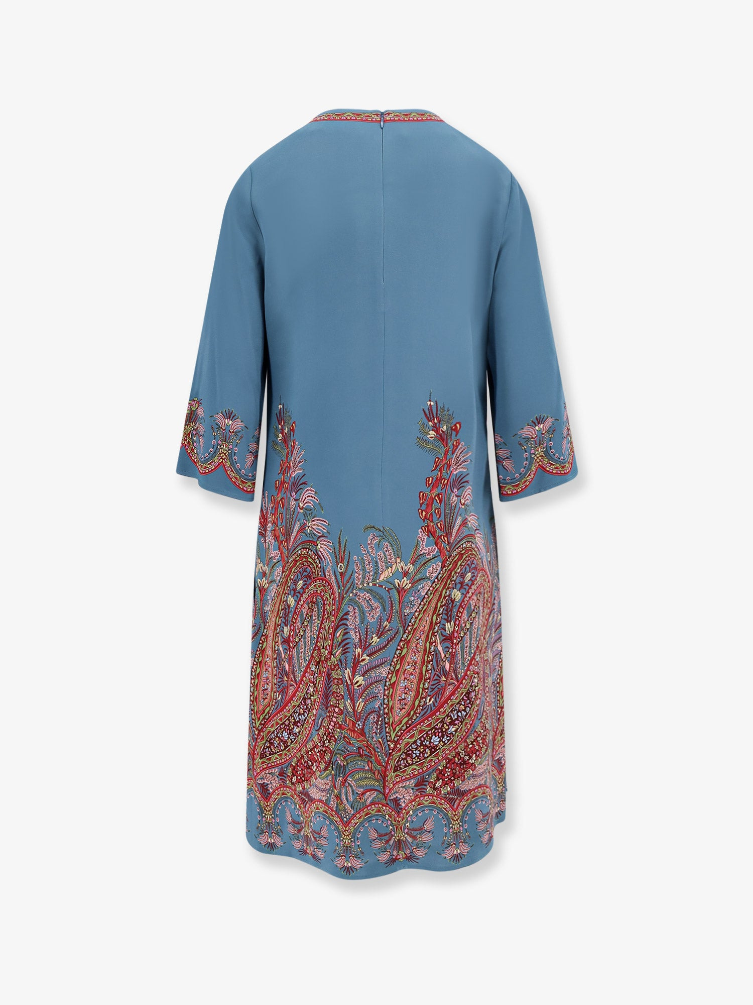 Viscose Blend Dress With Iconic Print - 4