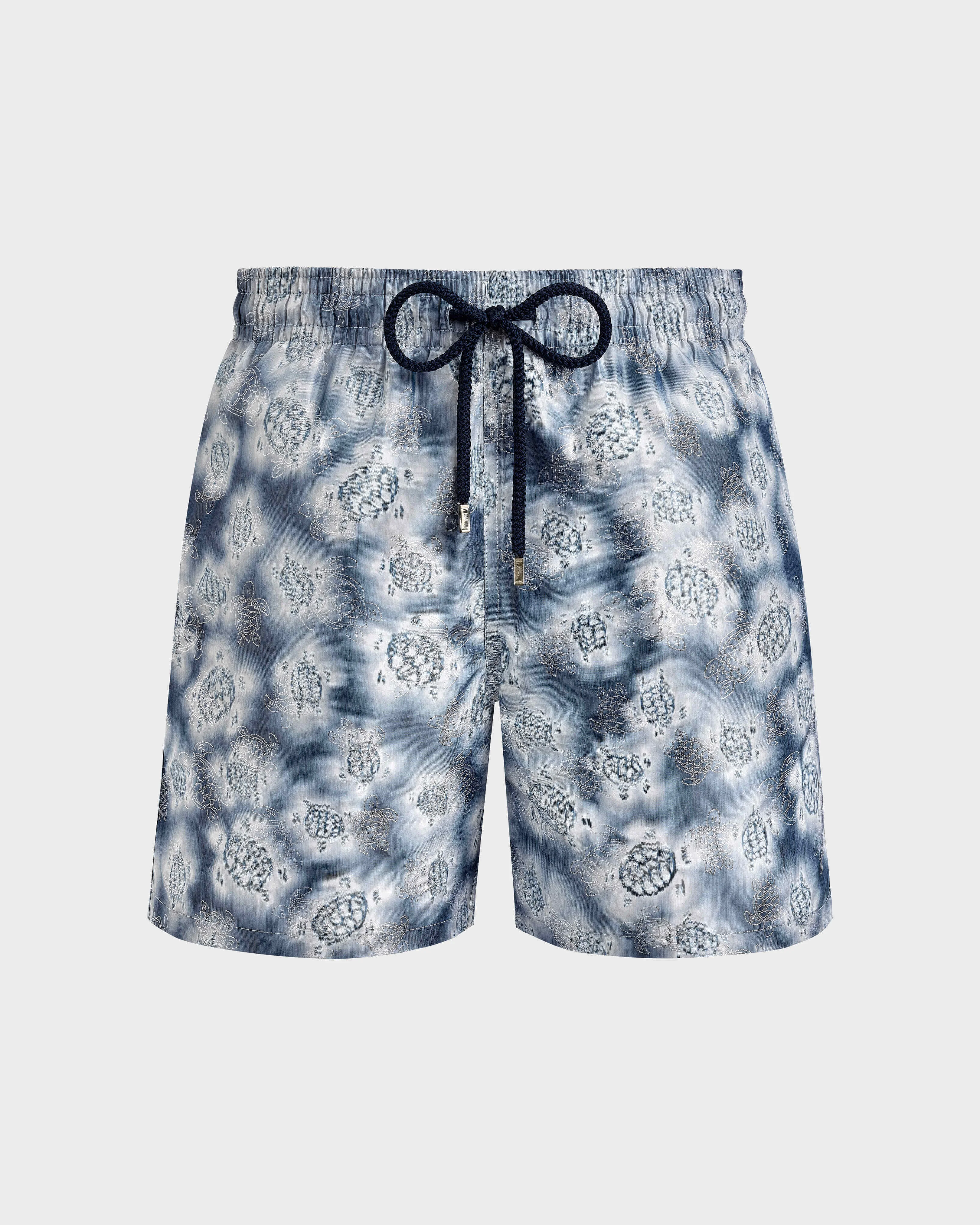 Men Silk Swim Shorts Ronde des Tortues - Vilebrequin x Maison BUCOL - 1