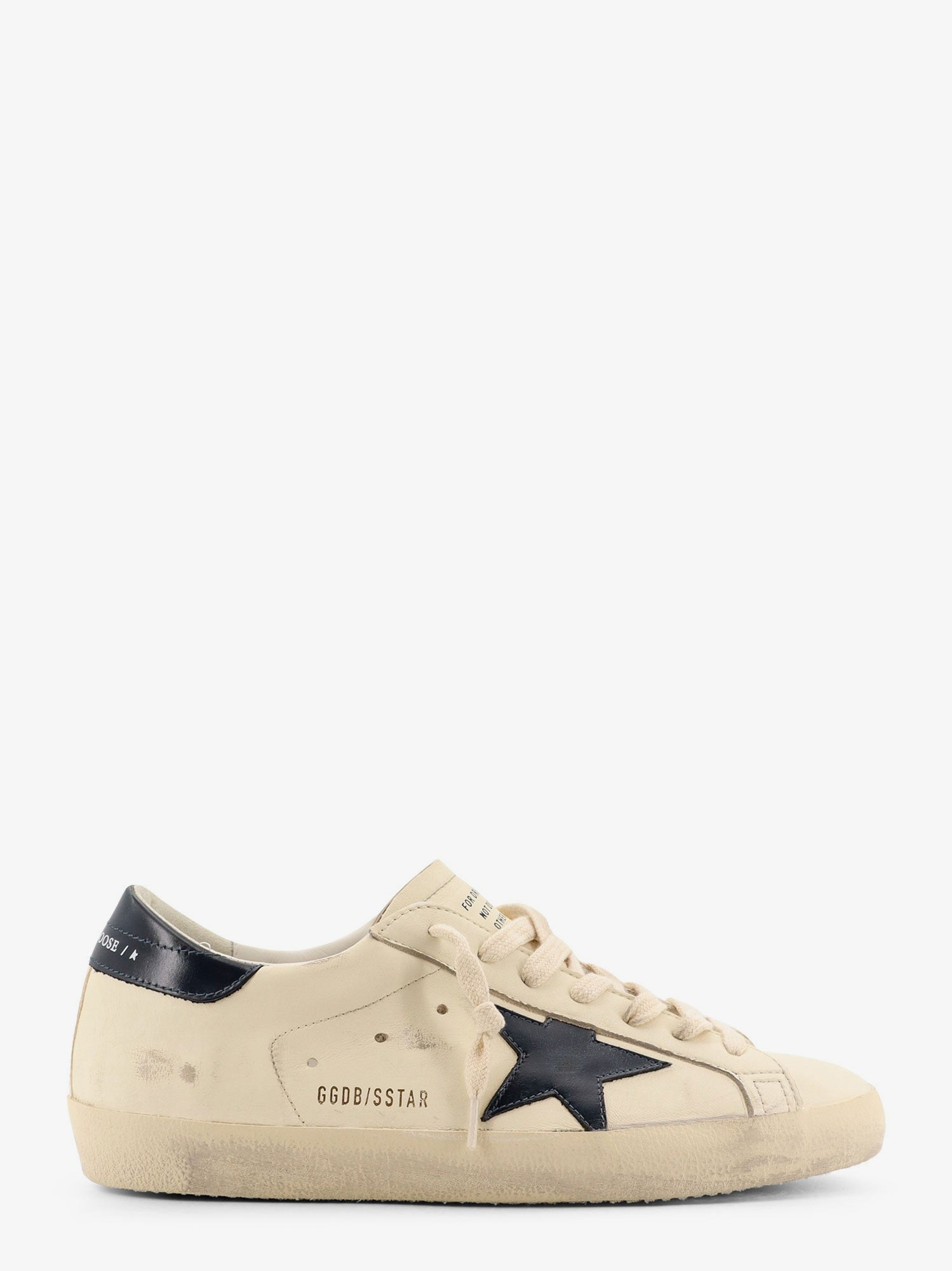 SUPER-STAR CLASSIC WITH LIST LOW-TOP LEATHER SNEAKERS - 1