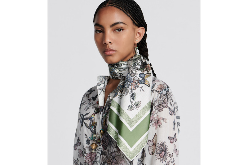 Dior Toile de Jouy Mexico 90 Square Scarf outlook