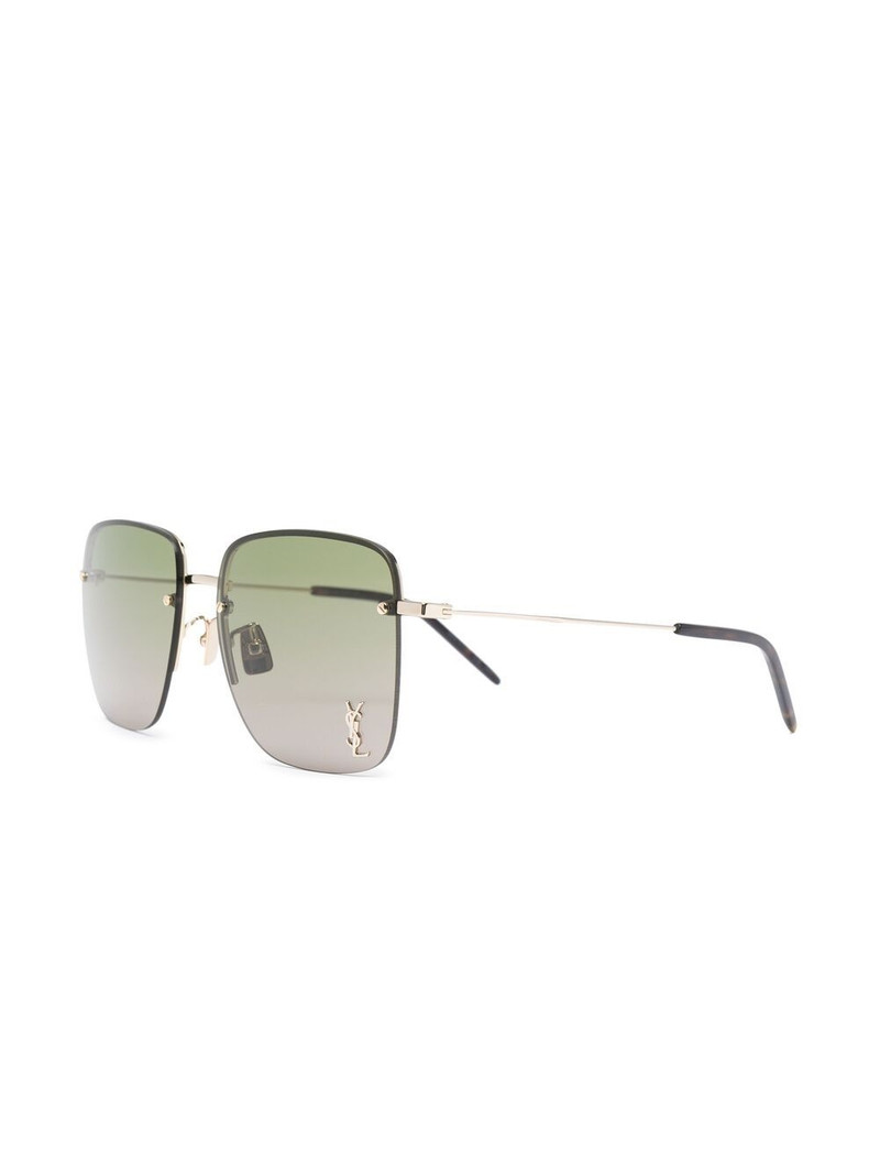 SAINT LAURENT square-frame sunglasses outlook