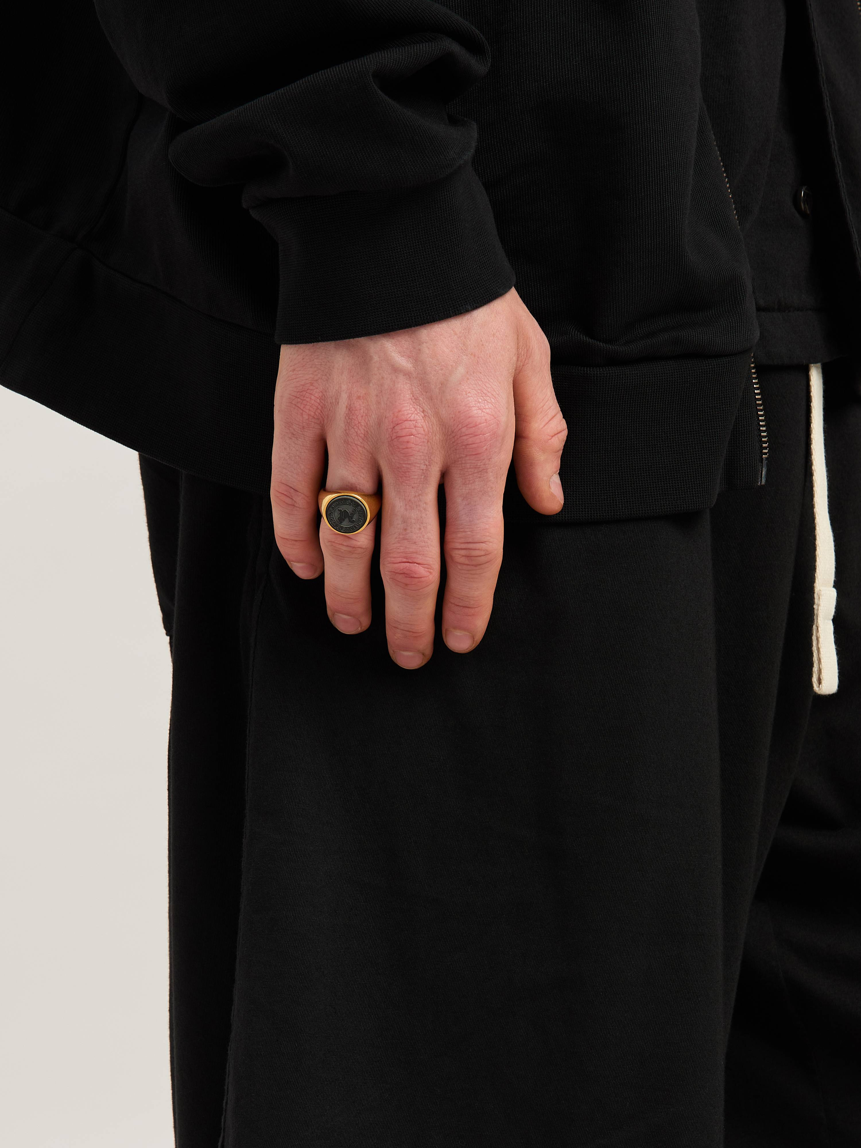 Stone Emblem Ring - 2