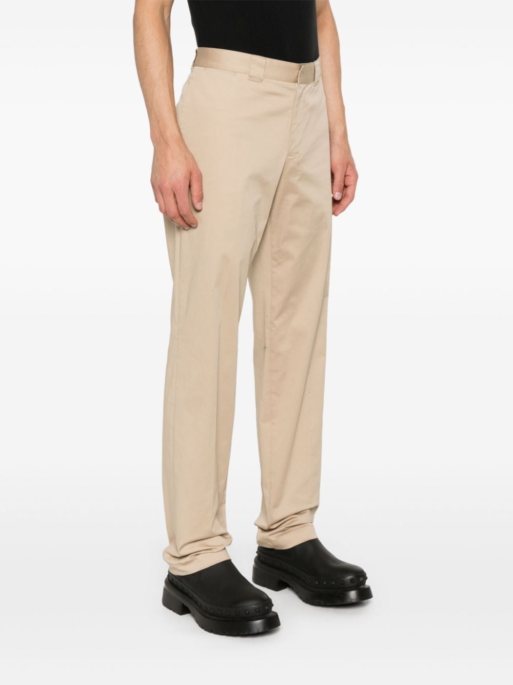 straight-leg chinos - 3