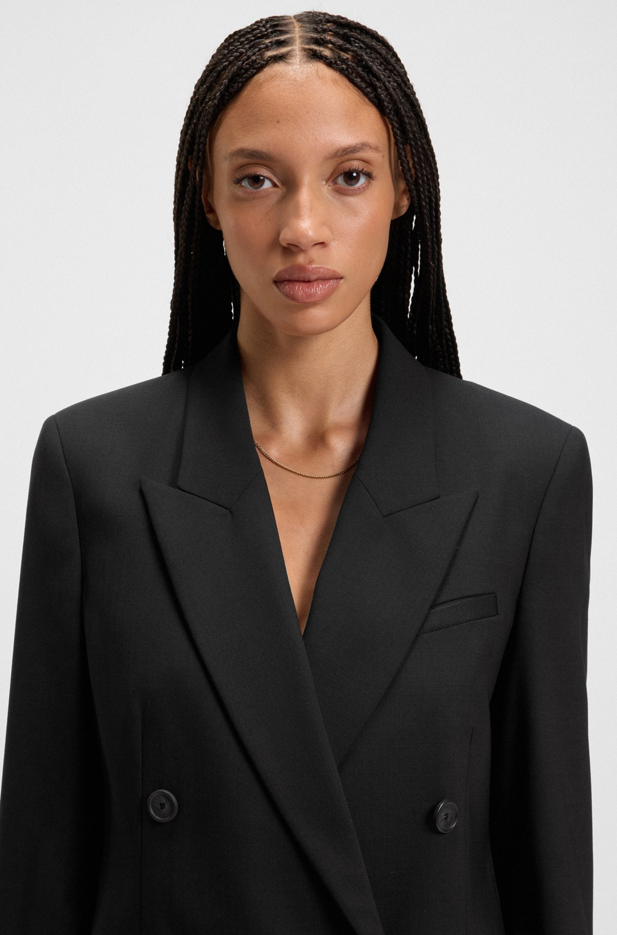 REGULAR-FIT BLAZER IN VIRGIN WOOL - 5