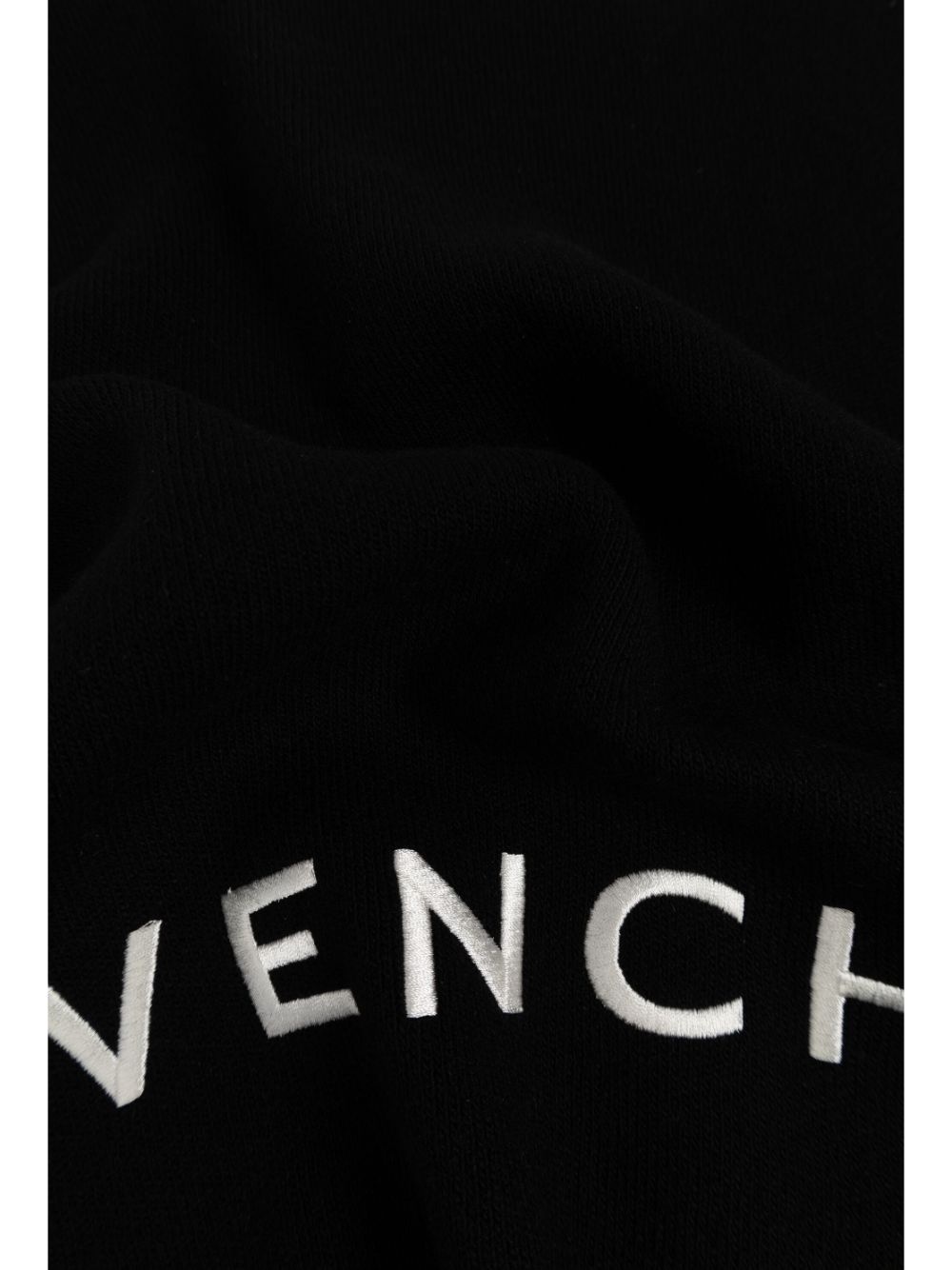 logo-embroidered wool-cashmere scarf - 3