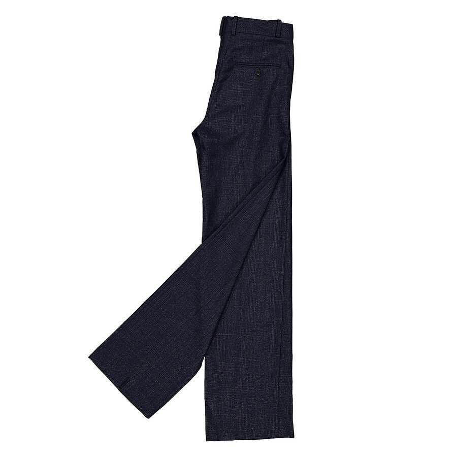 Stella McCartney Ladies Black High-Waist Straight Trousers - 7