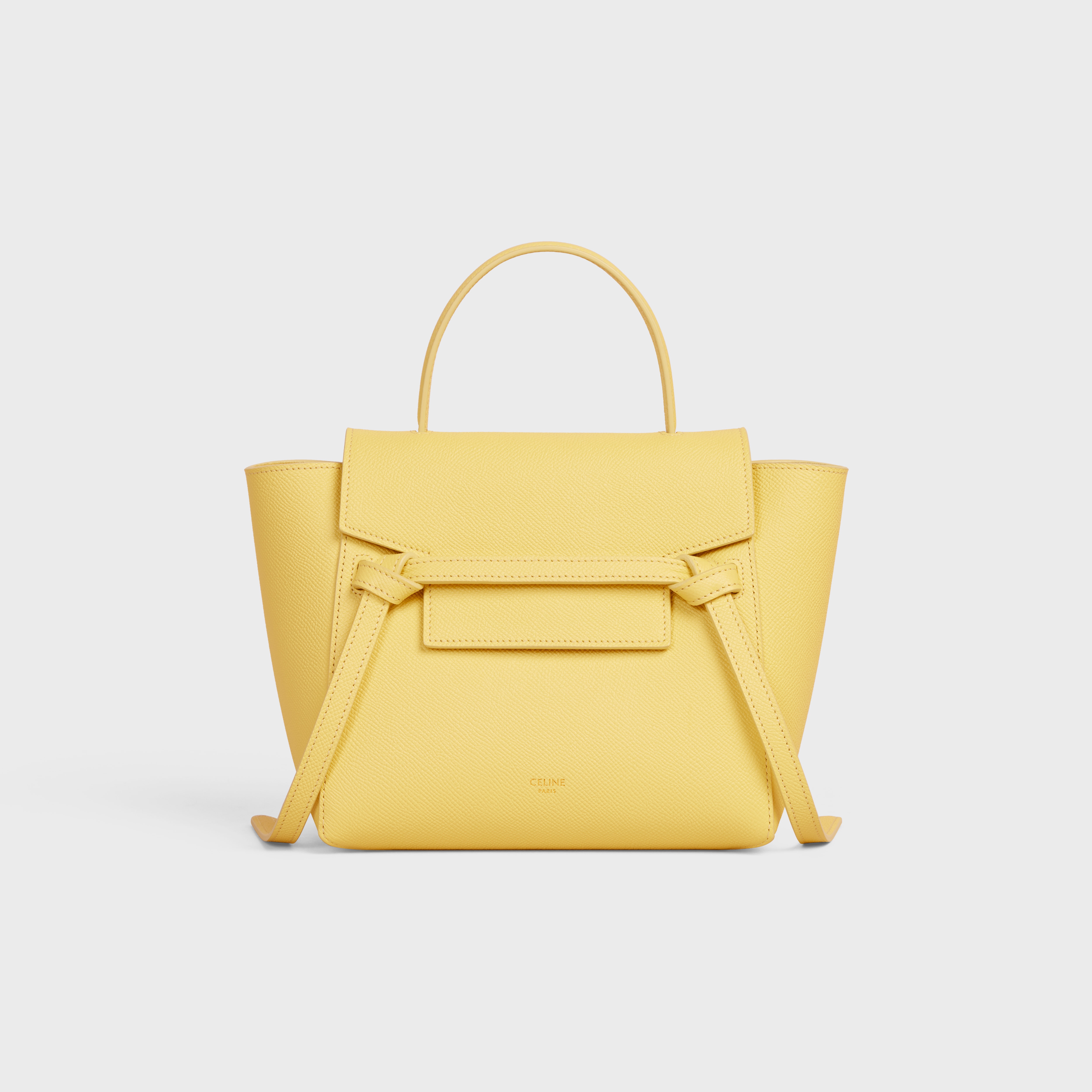 Nano Belt bag in grained calfskin - 1