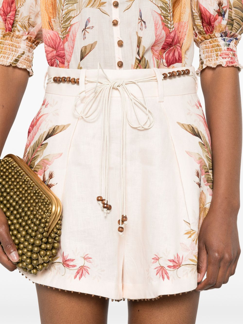 Zimmermann Shorts Beige - 5