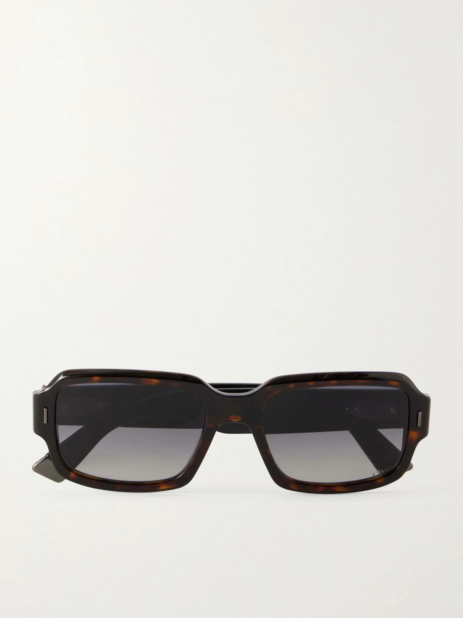 DiorTailoring S2I Square-Frame Acetate Sunglasses Tortoiseshell - 1