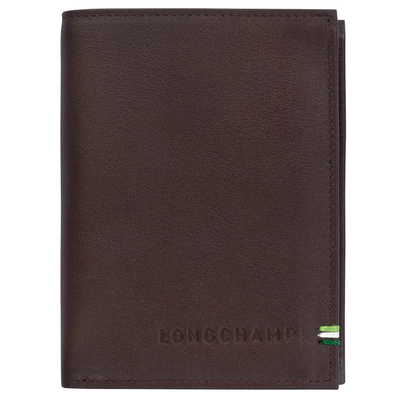 Longchamp sur Seine Wallet Mocha - Leather 1