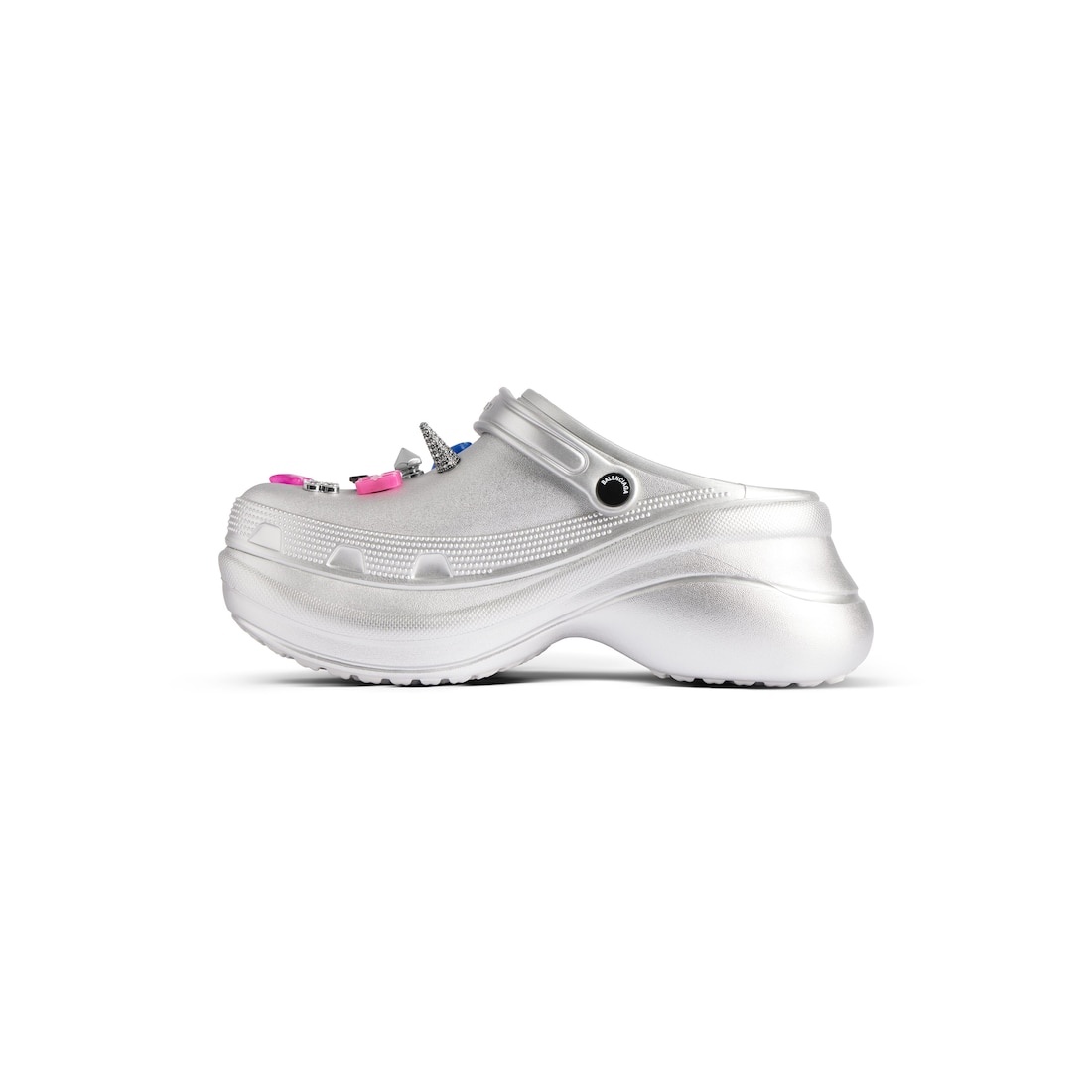 Women's Crocs™ Mule Jibbitz™ in Silver - 4