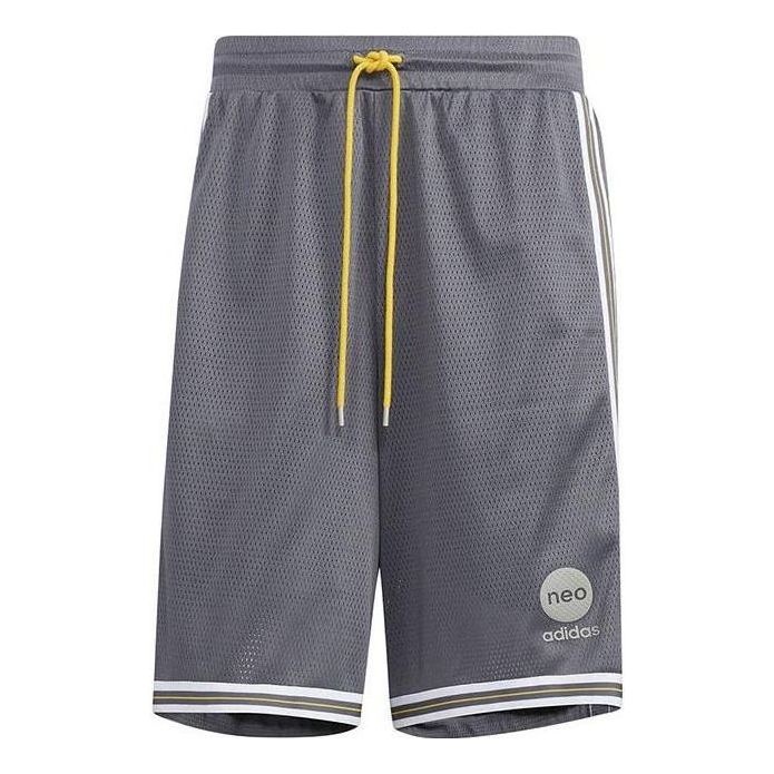 adidas Neo U BB Mesh Shorts 'Grey' HM2047 - 1