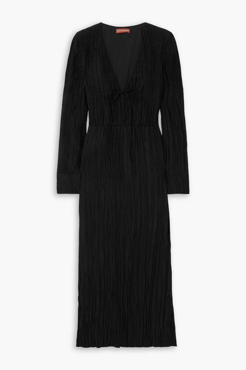 Carol pleated taffeta midi dress - 1