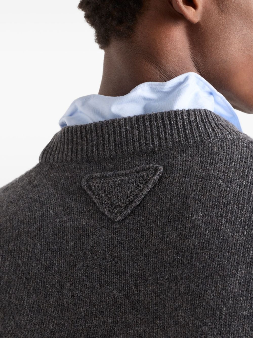 logo patch jumper - 6
