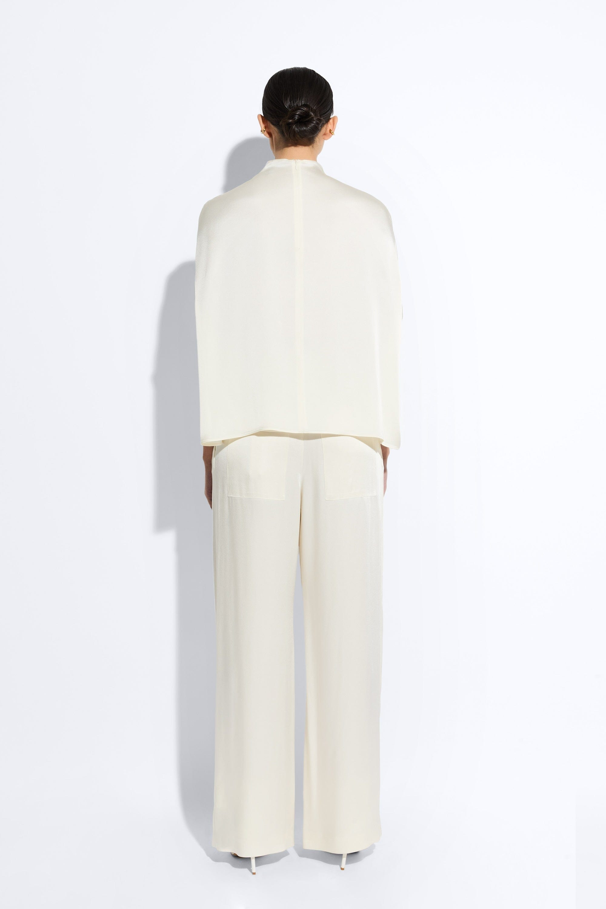 Satin Cape Tee - 3