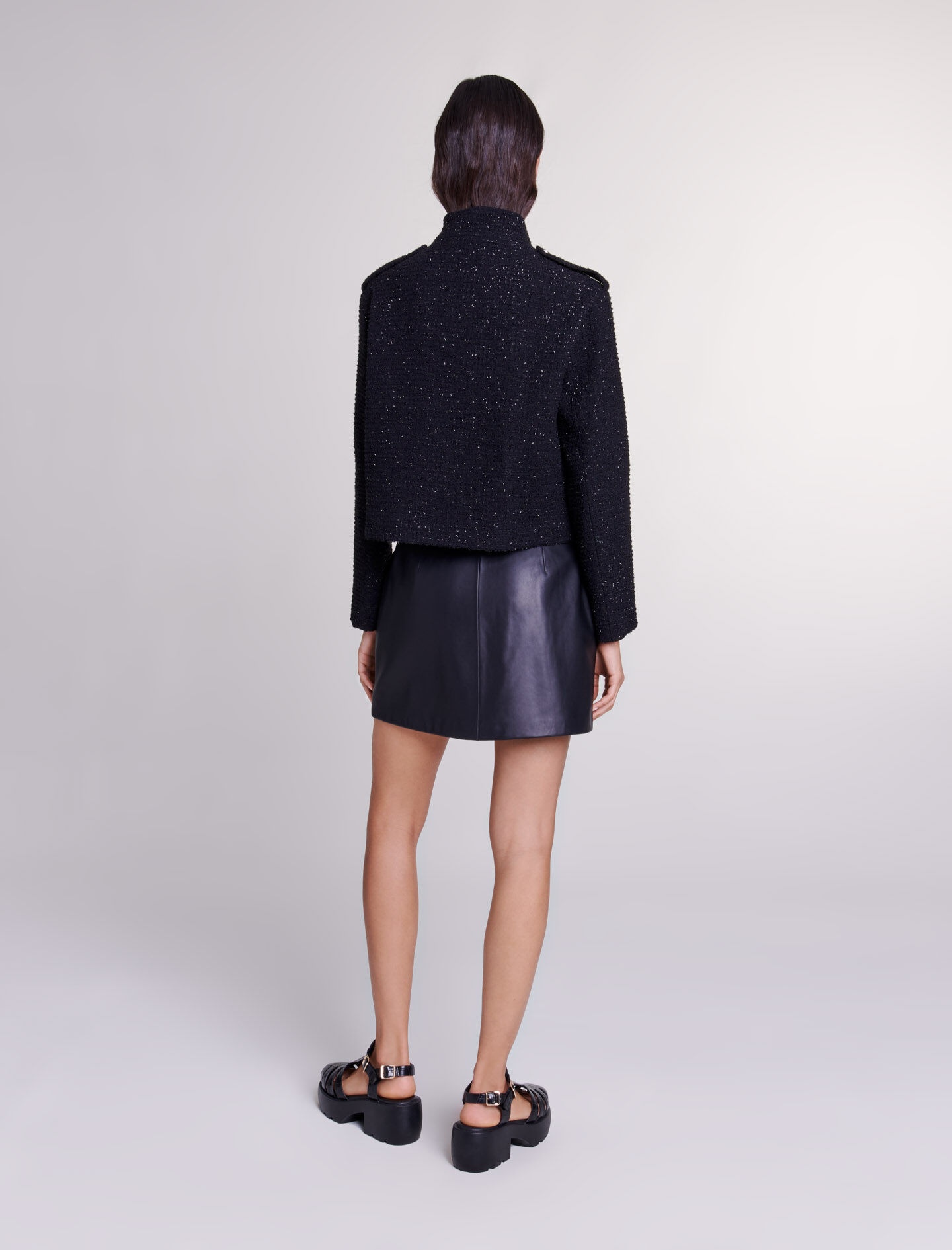 Short tweed jacket - 5