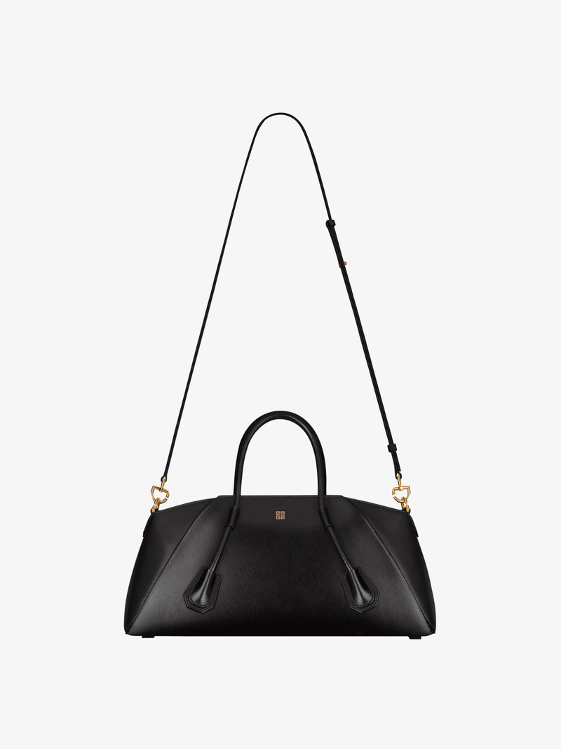 SMALL ANTIGONA STRETCH BAG IN BOX LEATHER 5