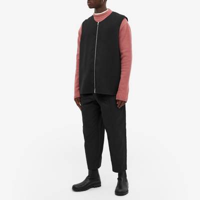 Jil Sander Jil Sander Zip Wool Gilet outlook