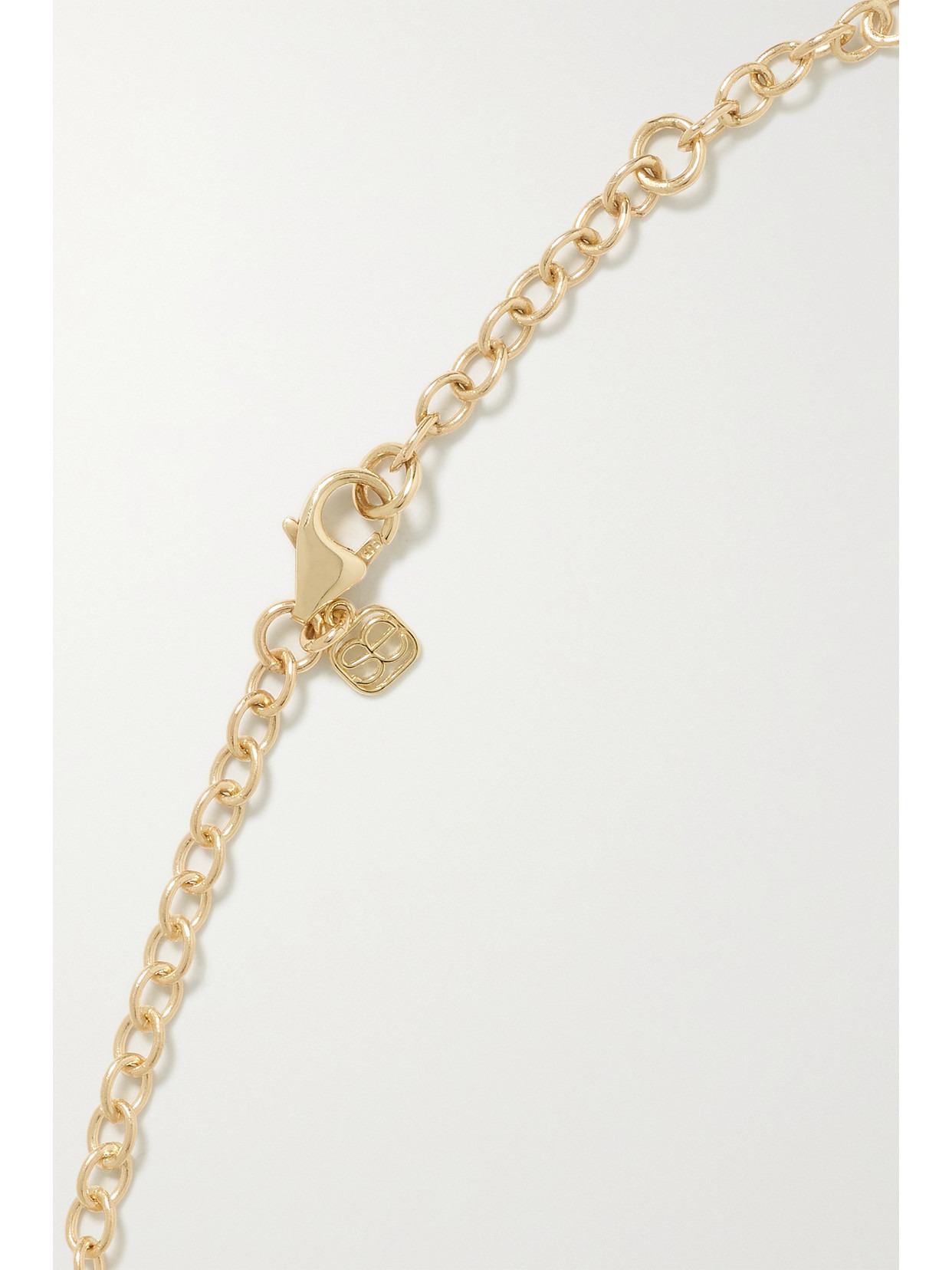 Small Evil Eye 14-karat Gold Diamond Bracelet - 3