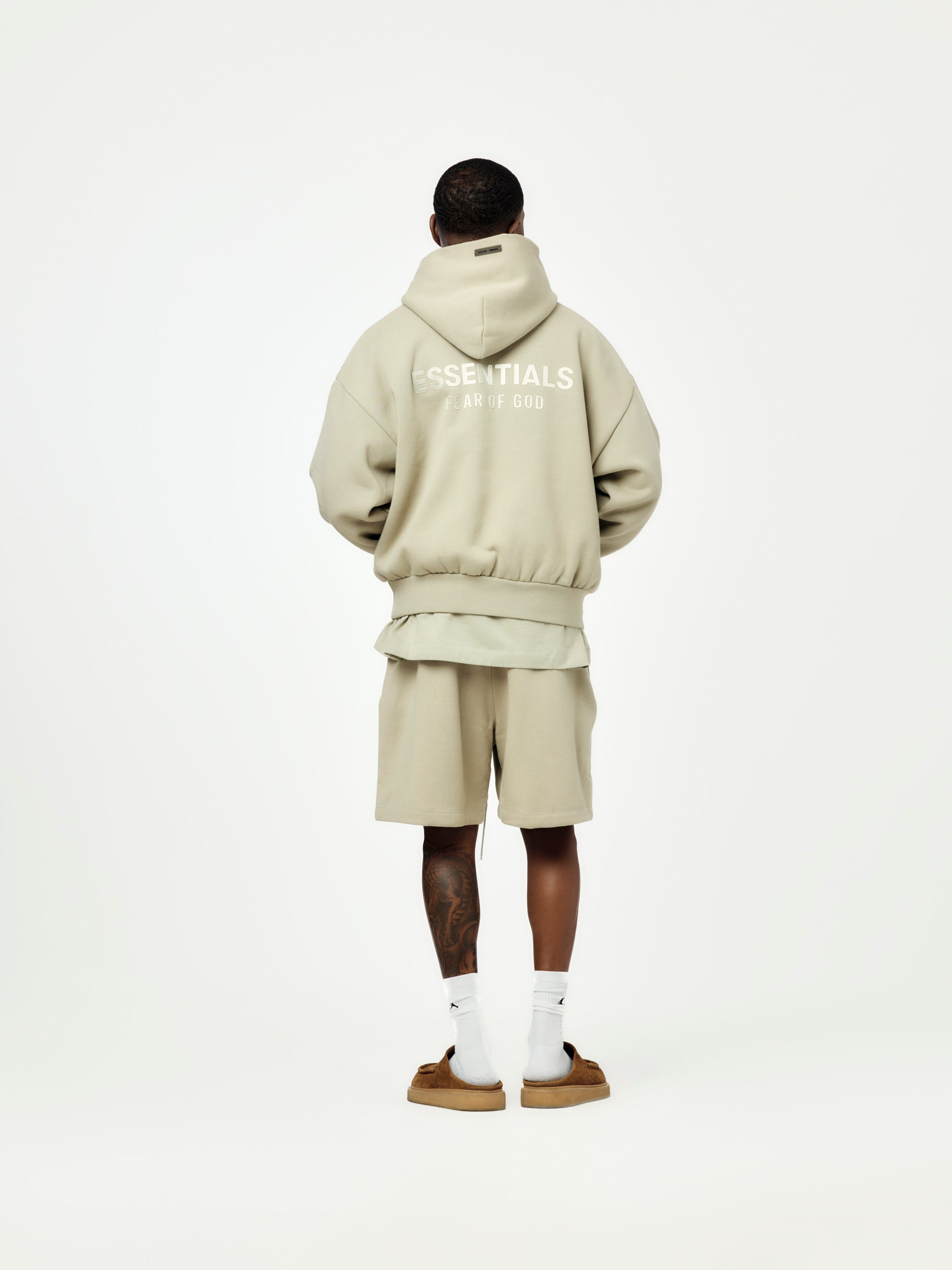 CLASSIC FLEECE SWEATSHORT (ABBEY STONE) - 5