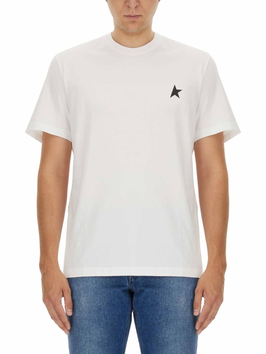 T- SHIRT ON COTONE CON STAMPA LOGO - 1