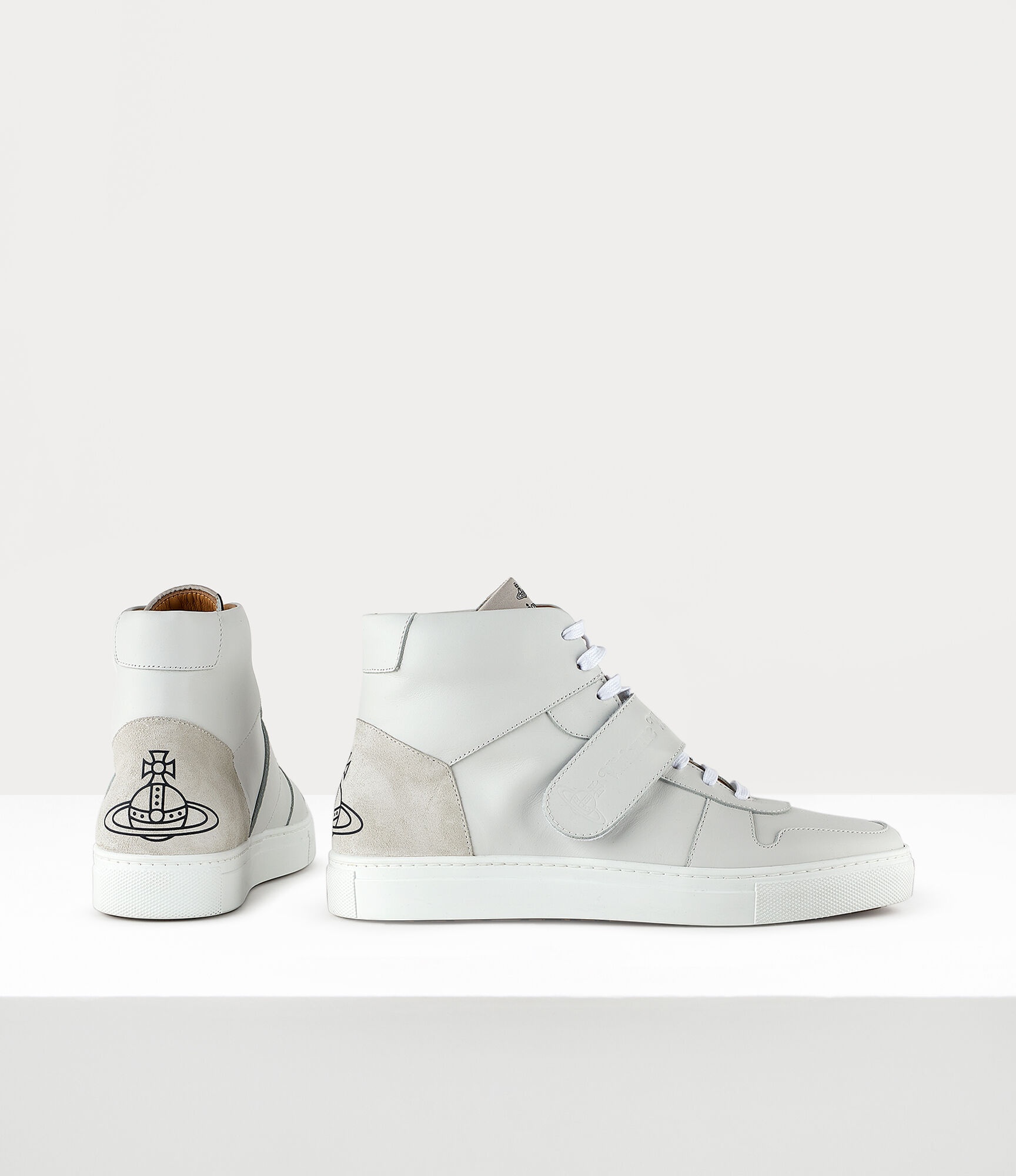 HIGH TOP VELCRO TRAINERS - 3