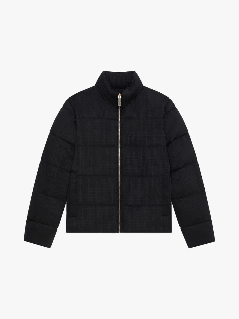 PUFFER JACKET IN 4G JACQUARD - 1