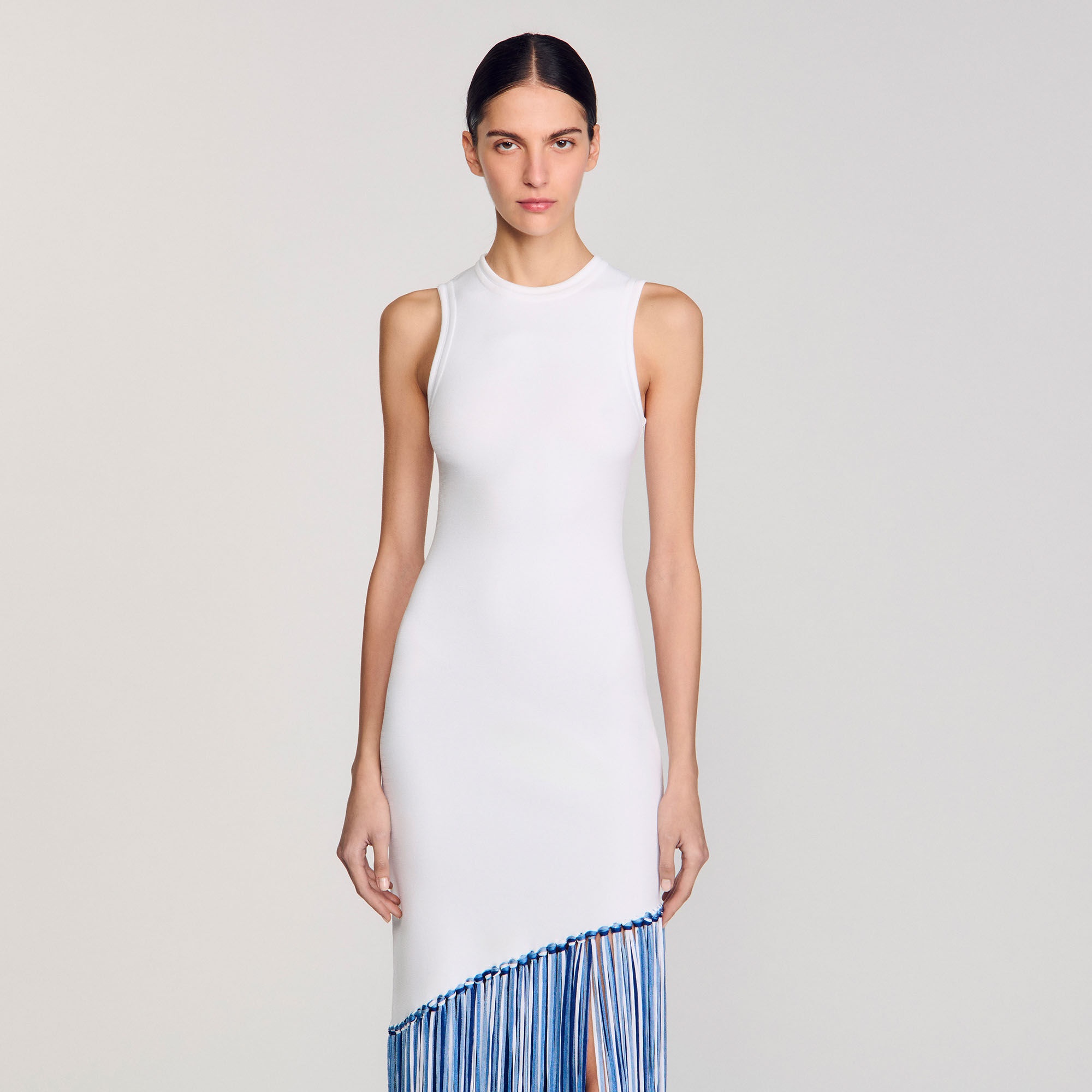 FRINGED MAXI DRESS - 4