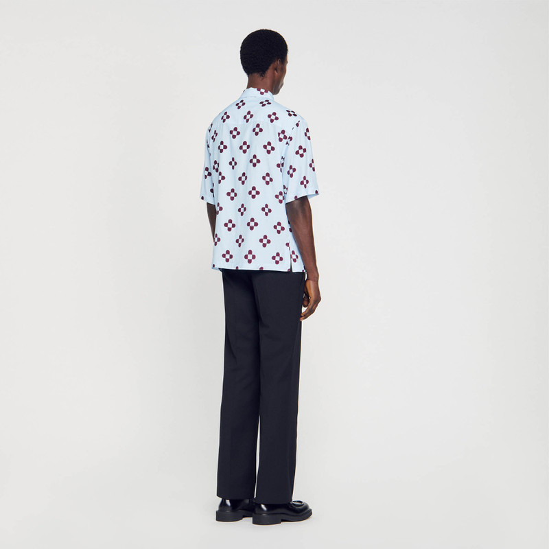 CROSS FLOWER SHORT-SLEEVED SHIRT 6