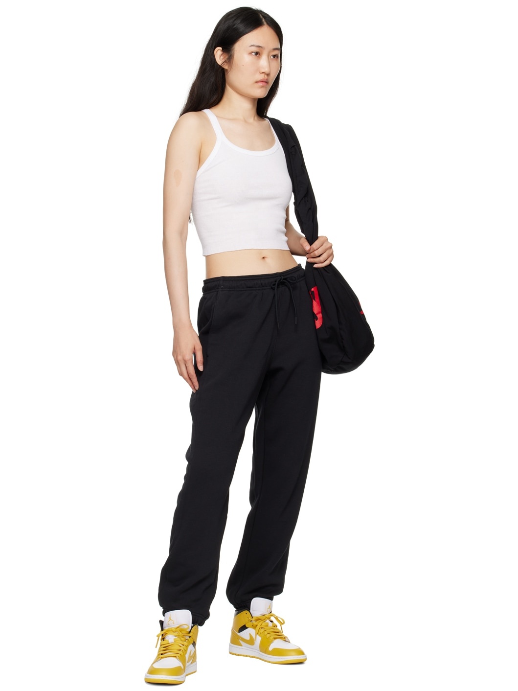 Black Jordan Brooklyn Sweatpants - 4