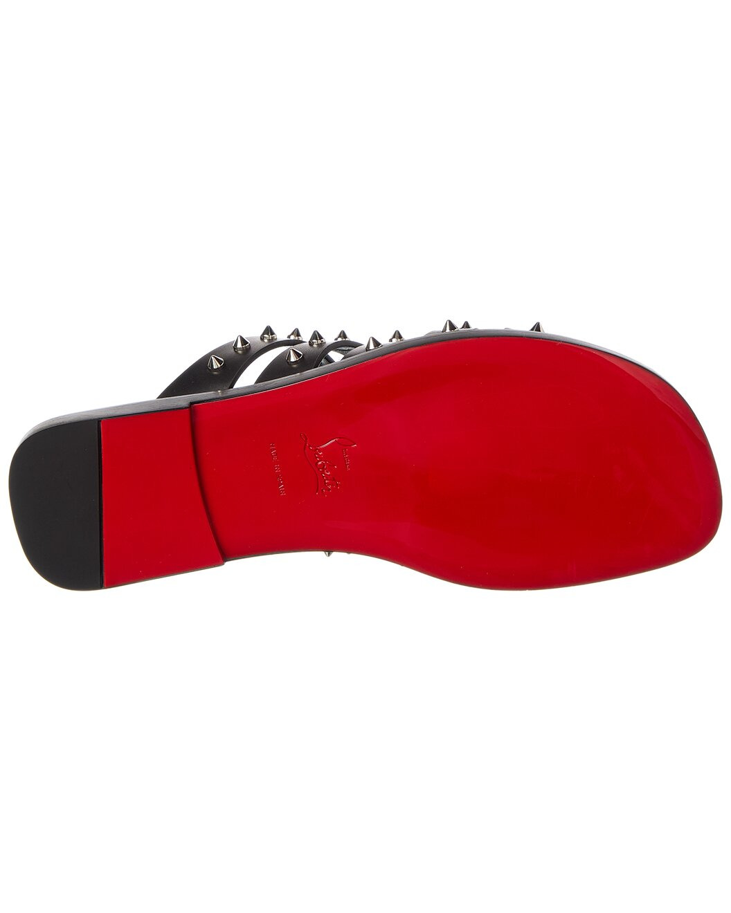 Christian Louboutin Charja Spike Leather Sandal - 4