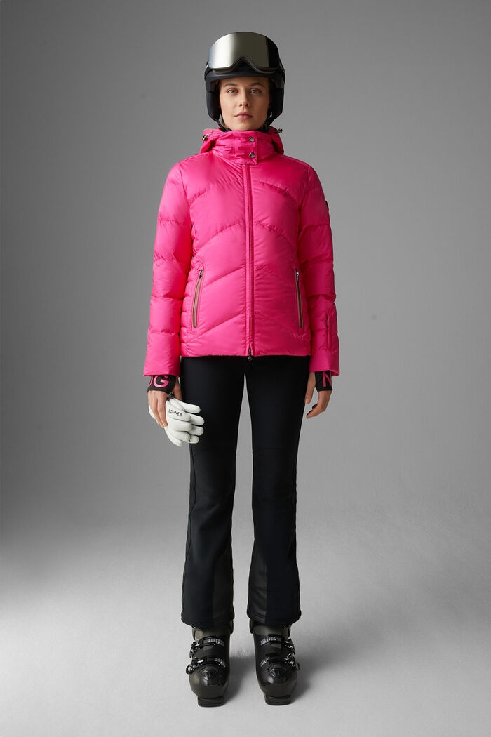 Callie Down ski jacket in Pink - 4