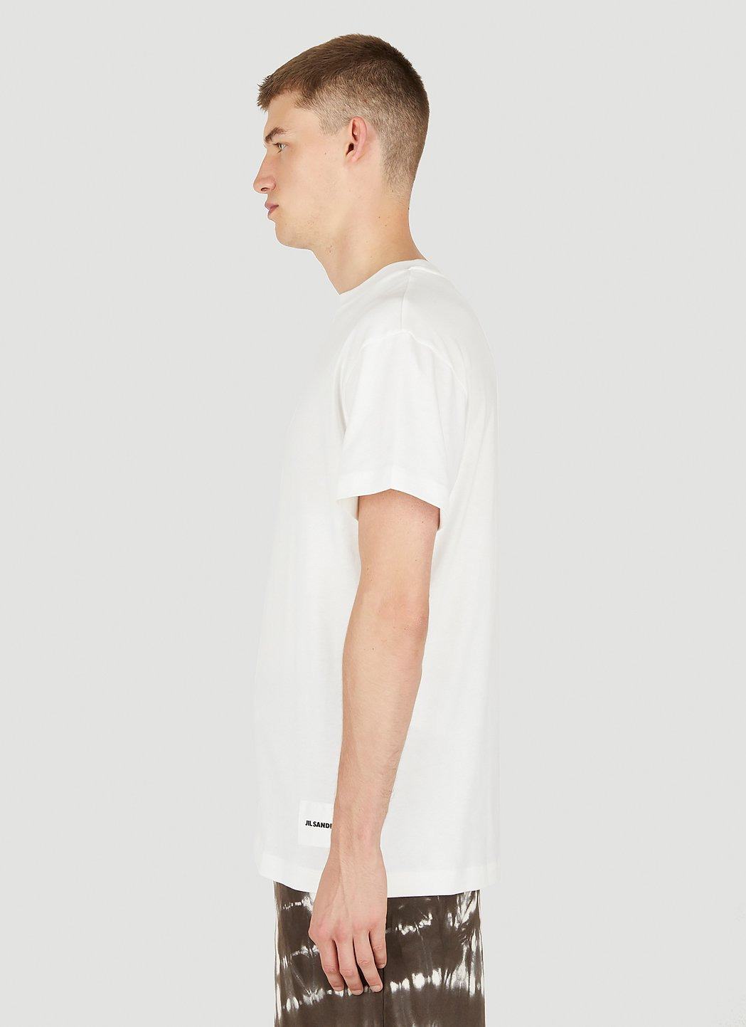 Jil Sander Men Set Of Three Logo Print T-Shirts - 3