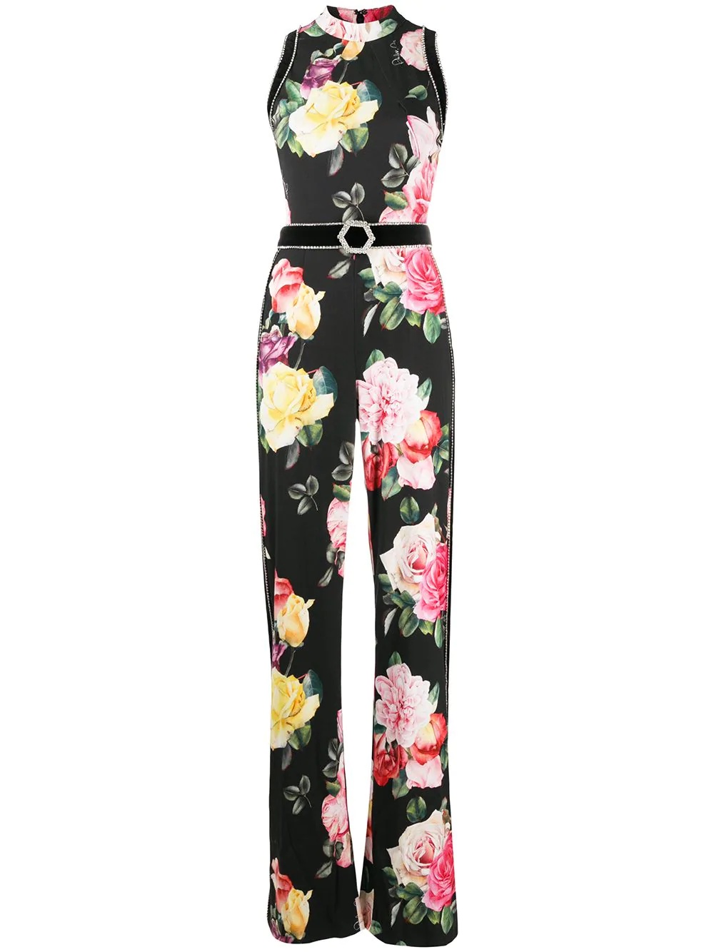 Selene floral wide-leg jumpsuit - 1