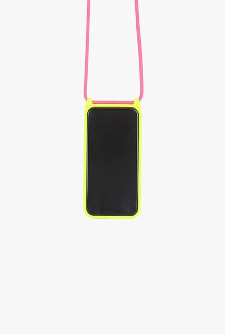 Balmain x Barbie - Pink leather phone case - Iphone 12 & 12 Pro - 1